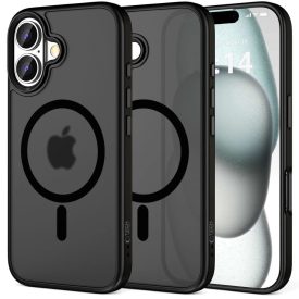 iPhone 16 Tok - Tech-Protect MagMat MagSafe - Fekete iPhone 16 Tok - Tech-Protect MagMat MagSafe - Fekete