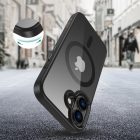iPhone 16 Tok - Tech-Protect MagMat MagSafe - Átlátszó-Fekete