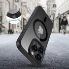 iPhone 16 Pro Tok - Tech-Protect MagMat MagSafe - Átlátszó-Fekete