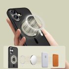 iPhone 16 Tok - Tech-Protect MagEdge MagSafe - Fekete