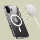 iPhone 16 Plus Tok - Tech-Protect FlexAir Hybrid MagSafe - Átlátszó