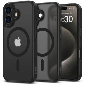 iPhone 16 Tok - Tech-Protect MagCam MagSafe - Matt-Fekete iPhone 16 Tok - Tech-Protect MagCam MagSafe - Matt-Fekete