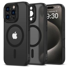iPhone 16 Pro Max Tok - Tech-Protect MagCam MagSafe - Matt-Fekete   iPhone 16 Pro Max Tok - Tech-Protect MagCam MagSafe - Matt-Fekete