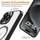 iPhone 16 Pro Tok - Tech-Protect MagFlex MagSafe - Fekete