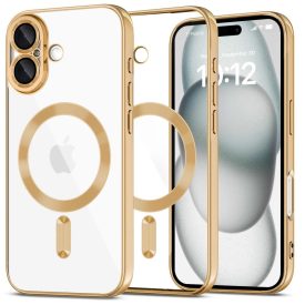 iPhone 16 Tok - Tech-Protect MagFlex MagSafe - Arany iPhone 16 Tok - Tech-Protect MagFlex MagSafe - Arany