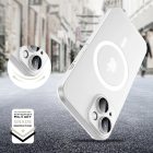 iPhone 15 Tok - Tech-Protect MagSlim MagSafe - Matt-Fehér