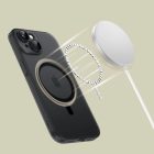 iPhone 15 Tok - Tech-Protect MagSlim MagSafe - Matt-Fekete