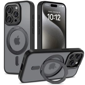 iPhone 15 Pro Tok - Tech-Protect MagRing MagSafe - Fekete iPhone 15 Pro Tok - Tech-Protect MagRing MagSafe - Fekete