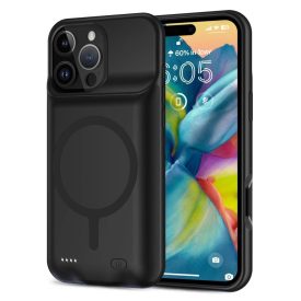   iPhone 16 Pro Max Tok + 8500mAh Power Bank - Tech-Protect PowerCase MagSafe - Fekete