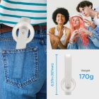 Spigen S571W MagSafe Bluetooth Szelfibot / Állvány - Bézs