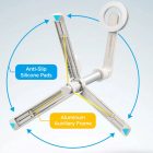 Spigen S571W MagSafe Bluetooth Szelfibot / Állvány - Bézs