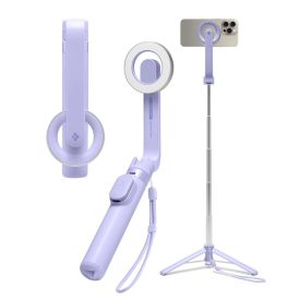 Spigen S571W MagSafe Bluetooth Szelfibot / Állvány - Lila Spigen S571W MagSafe Bluetooth Szelfibot / Állvány - Lila