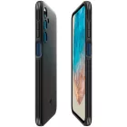 Samsung Galaxy M35 5G Tok - Spigen Essential SandBlast - Fekete