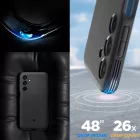 Samsung Galaxy M35 5G Tok - Spigen Essential SandBlast - Fekete