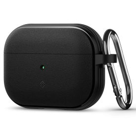 AirPods Pro 1 / 2 Tok - Spigen Caseology Vault - Fekete AirPods Pro 1 / 2 Tok - Spigen Caseology Vault - Fekete