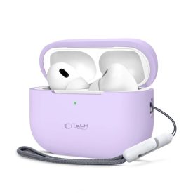 AirPods Pro 1 / 2 Tok - Tech-Protect Silicone - Lila AirPods Pro 1 / 2 Tok - Tech-Protect Silicone - Lila