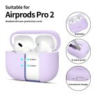 AirPods Pro 1 / 2 Tok - Tech-Protect Silicone - Lila