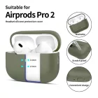 AirPods Pro 1 / 2 Tok - Tech-Protect Silicone - Zöld