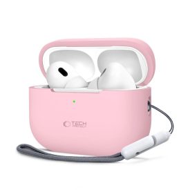 AirPods Pro 1 / 2 Tok - Tech-Protect Silicone - Pink AirPods Pro 1 / 2 Tok - Tech-Protect Silicone - Pink
