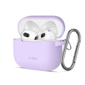 AirPods 3 Tok - Tech-Protect Silicone Hook - Lila AirPods 3 Tok - Tech-Protect Silicone Hook - Lila