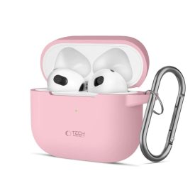 AirPods 3 Tok - Tech-Protect Silicone Hook - Pink AirPods 3 Tok - Tech-Protect Silicone Hook - Pink