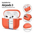 AirPods 3 Tok - Tech-Protect Silicone Hook - Narancs