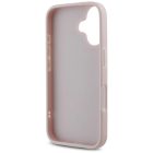 iPhone 16 Tok - Guess Quilted Metal Logo - Pink