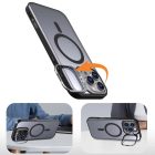 iPhone 16 Tok - Tech-Protect MagStand MagSafe - Matt-Fekete