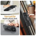 iPhone 16 Tok - Tech-Protect MagStand MagSafe - Matt-Fekete