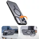 iPhone 16 Pro Max Tok - Tech-Protect MagStand MagSafe - Matt-Fekete