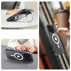 iPhone 16 Pro Max Tok - Tech-Protect MagStand MagSafe - Átlátszó