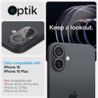 iPhone 16 / 16 Plus Kameravédő - Spigen Glas.tR Optik - Átlátszó x 2 db