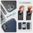 iPhone 16 / 16 Plus Kameravédő - Spigen Glas.tR Optik - Átlátszó x 2 db