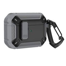 Airpods 4 Tok - Armor Case - Szürke Airpods 4 Tok - Armor Case - Szürke