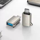 Joyroom S-H151 USB-C - USB-A OTG Adapter - Ezüst