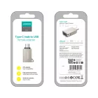 Joyroom S-H151 USB-C - USB-A OTG Adapter - Ezüst