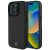 iPhone 16 Pro Tok - Mercedes Textured And Plain Leather MagSafe - Fekete