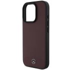 iPhone 16 Pro Tok - Mercedes Textured And Plain Leather MagSafe - Piros