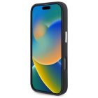 iPhone 16 Pro Tok - Mercedes Silicone Blue Stripe MagSafe - Fekete