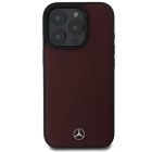 iPhone 16 Pro Max Tok - Mercedes Textured And Plain Leather MagSafe - Piros