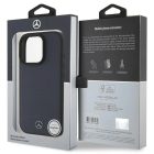 iPhone 16 Pro Max Tok - Mercedes Textured And Plain Leather MagSafe - Kék