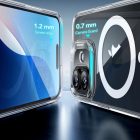 iPhone 16 Plus Tok és Kijelzővédő Szett - ESR Classic Hybrid Halolock - Átlátszó