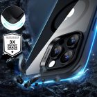 iPhone 16 Pro Tok és Kijelzővédő Szett - ESR Classic Hybrid Halolock - Átlátszó-Fekete