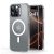 iPhone 16 Pro Tok és Kijelzővédő Szett - ESR Classic Hybrid Halolock - Áttetsző-Fehér