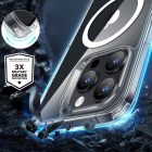 iPhone 16 Pro Max Tok és Kijelzővédő Szett - ESR Classic Hybrid Halolock - Átlátszó