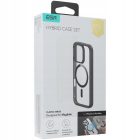 iPhone 16 Pro Max Tok és Kijelzővédő Szett - ESR Classic Hybrid Halolock - Átlátszó-Fekete