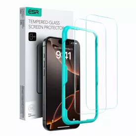  iPhone 16 Pro Kijelzővédő Üvegfólia - ESR Tempered Glass x 2 db