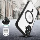 iPhone 16 Tok - Tech-Protect MagFlex MagSafe - Átlátszó-Fekete