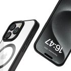 iPhone 16 Pro Max Tok - Tech-Protect MagFlex MagSafe - Átlátszó-Fekete