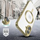 iPhone 16 Tok - Tech-Protect MagFlex MagSafe - Átlátszó-Arany